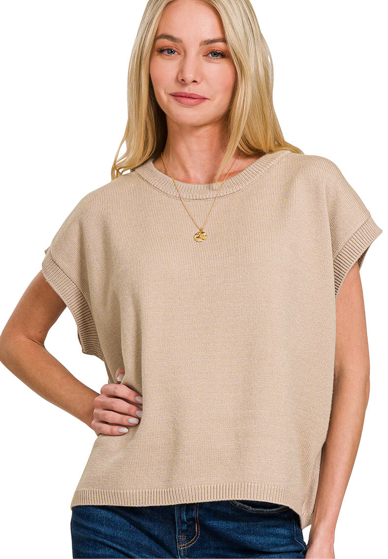 Live Your Life Sweater Vest •5 Colors•