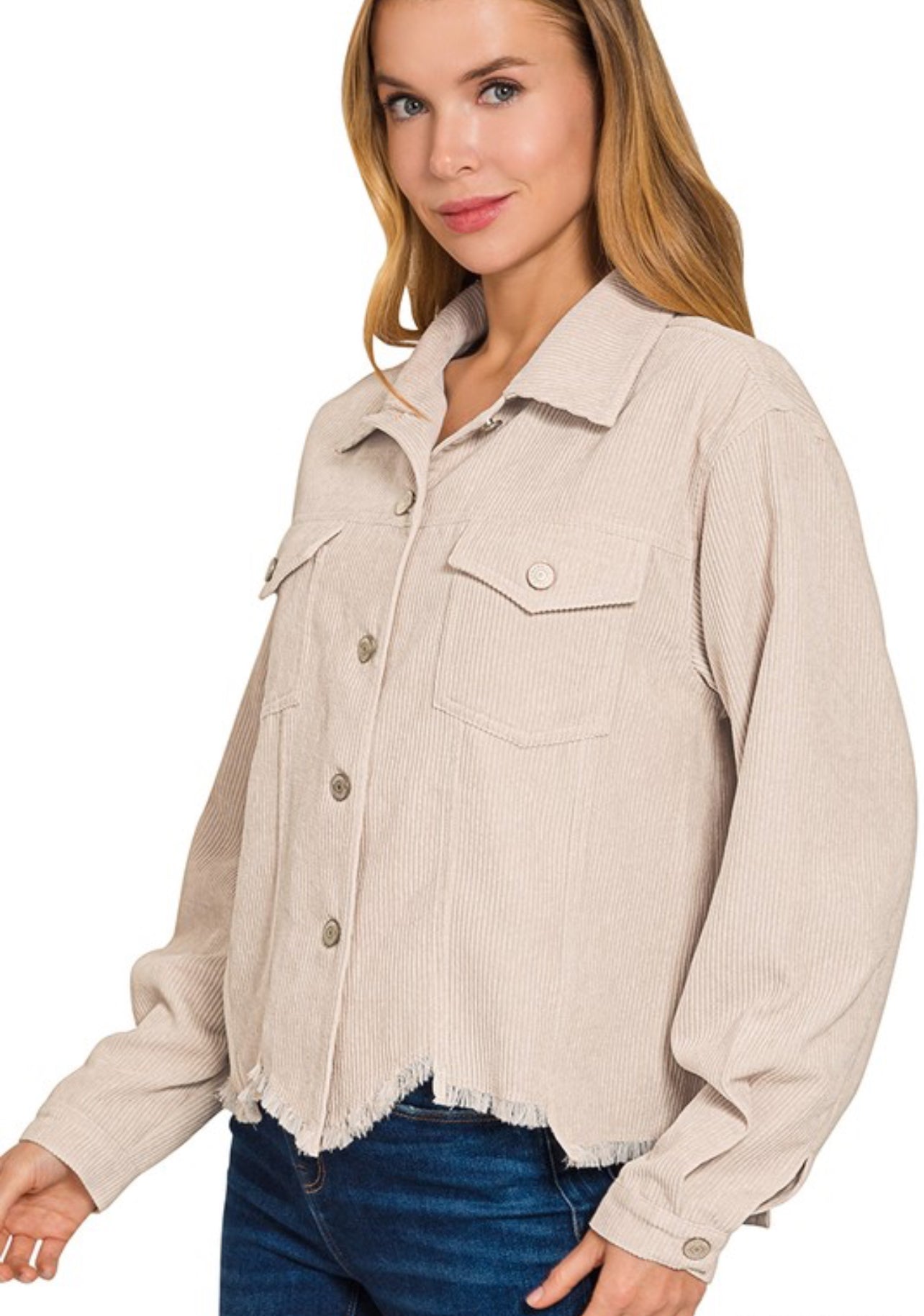 •2 Colors• Kendall Corduroy Jacket