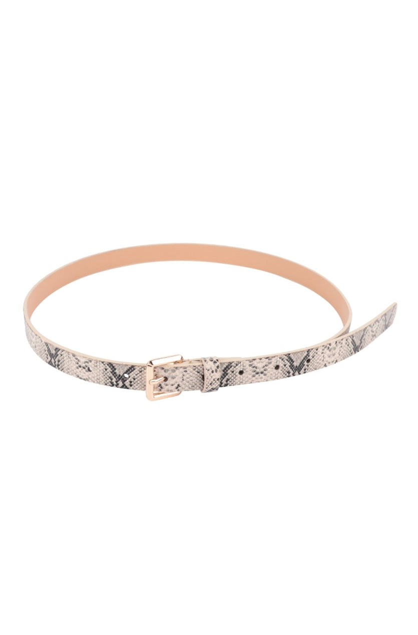 Snakeskin Belt