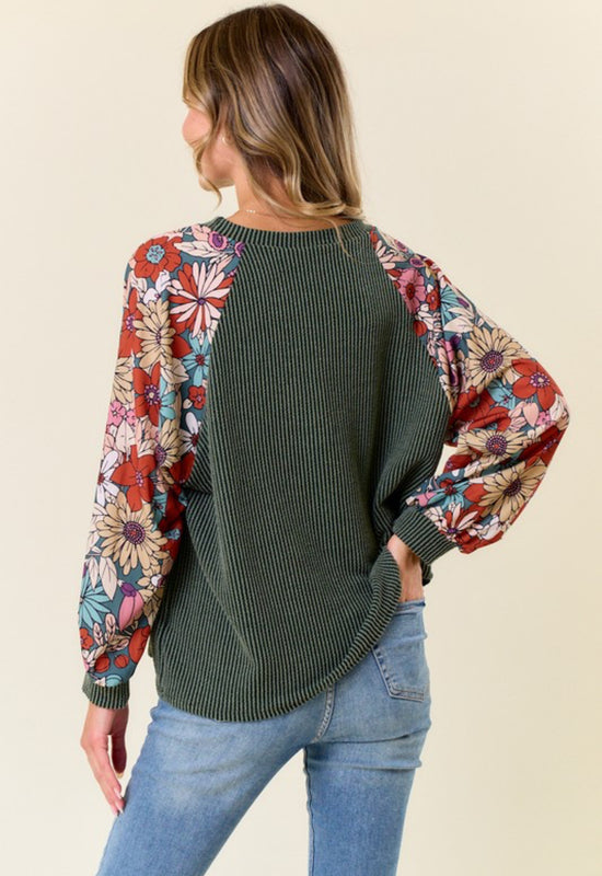 Dalia Floral Top