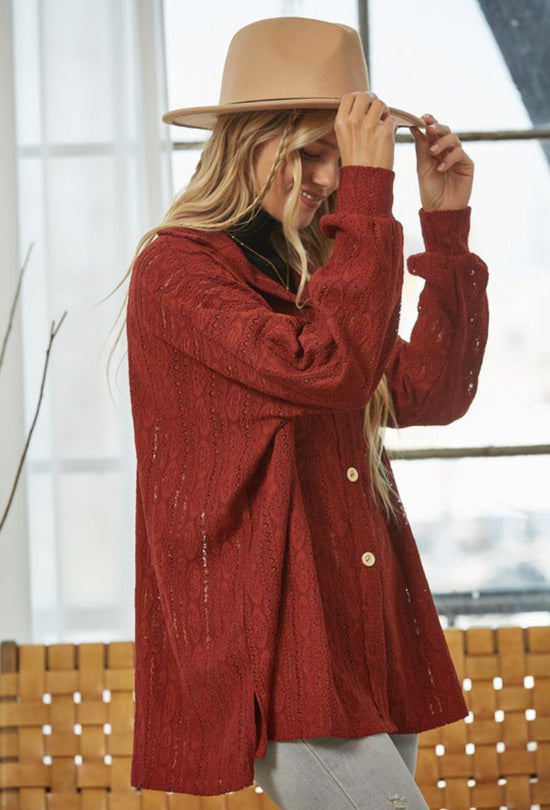 Lash Out Button Up