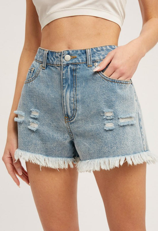 Runnin’ Errands Denim Shorts