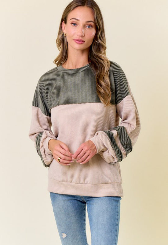 Clara Ribbed Top