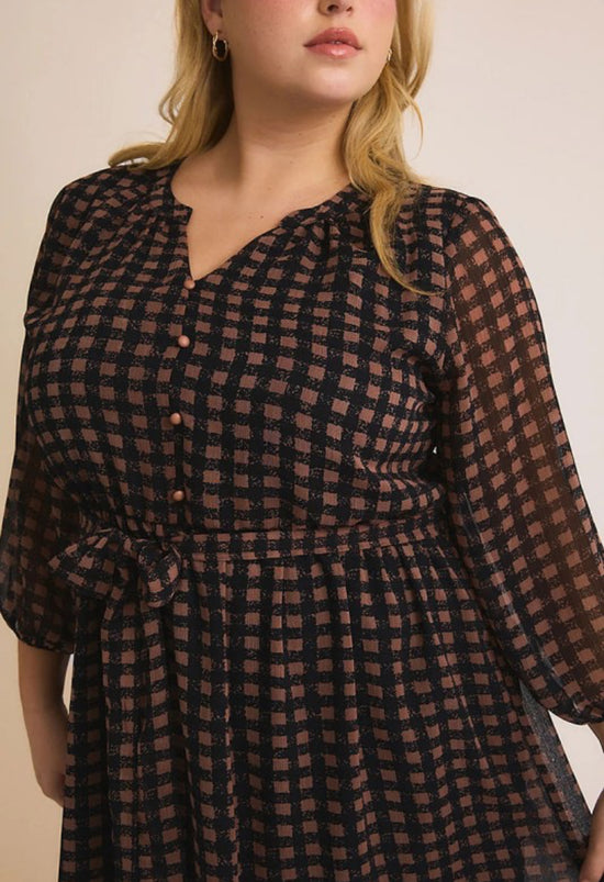 Picture This Checkered Dress