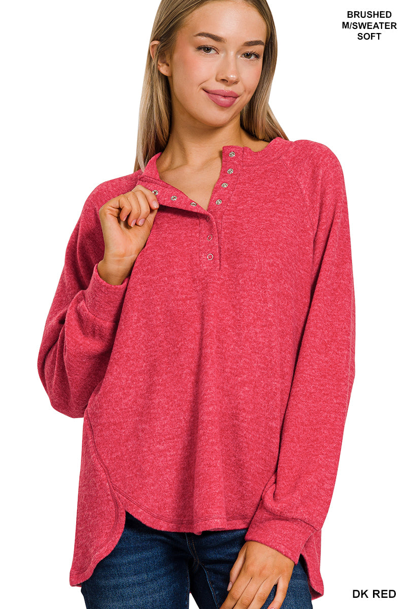 All Day Ease Henley Top