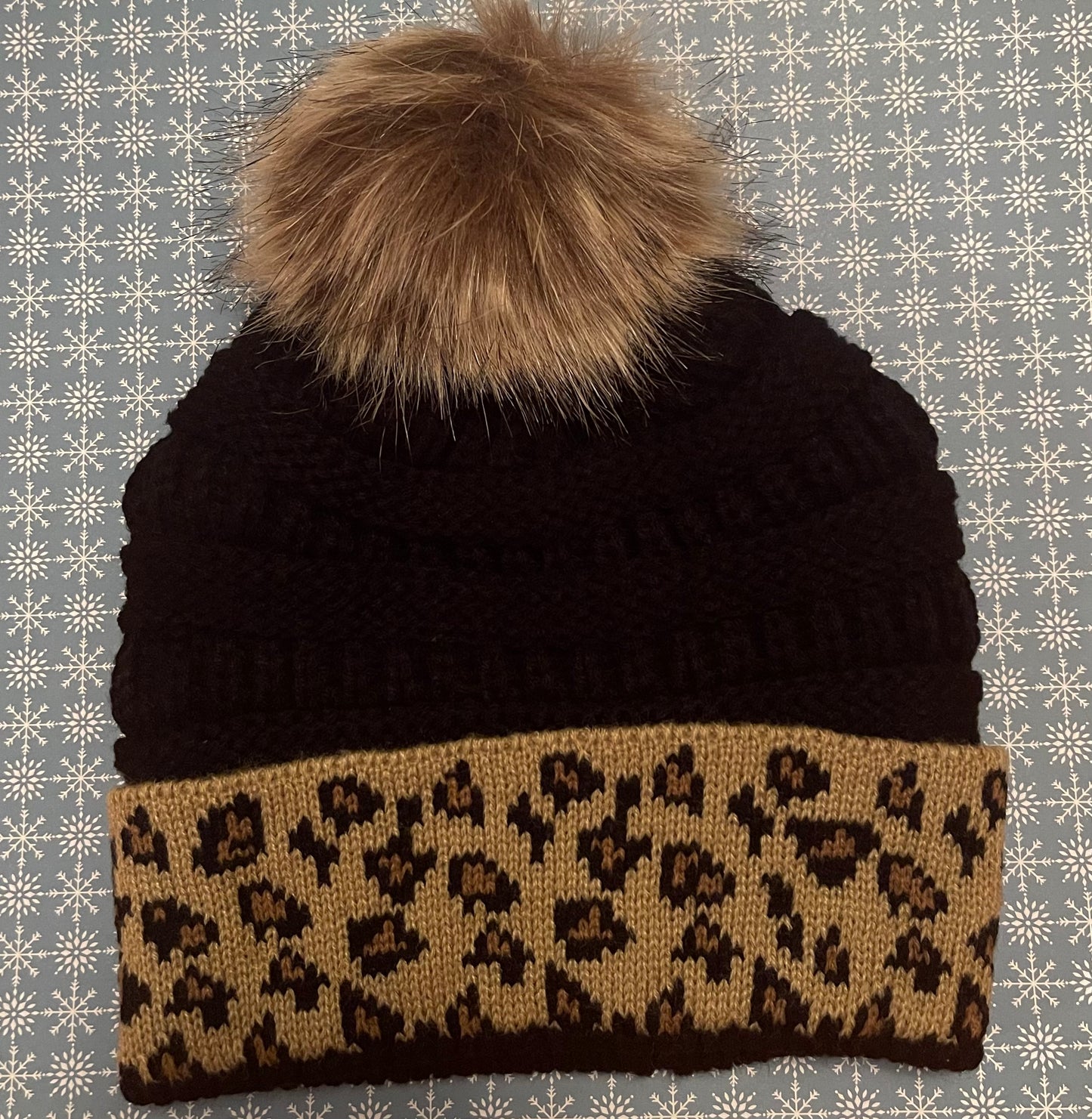 Leopard Beanie