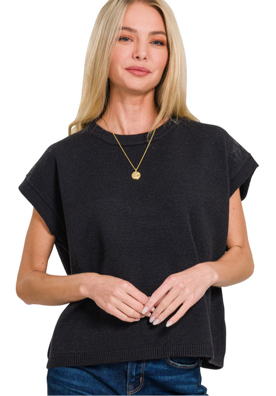 Live Your Life Sweater Vest •5 Colors•
