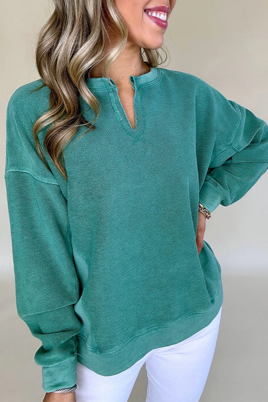 Teal Pullover