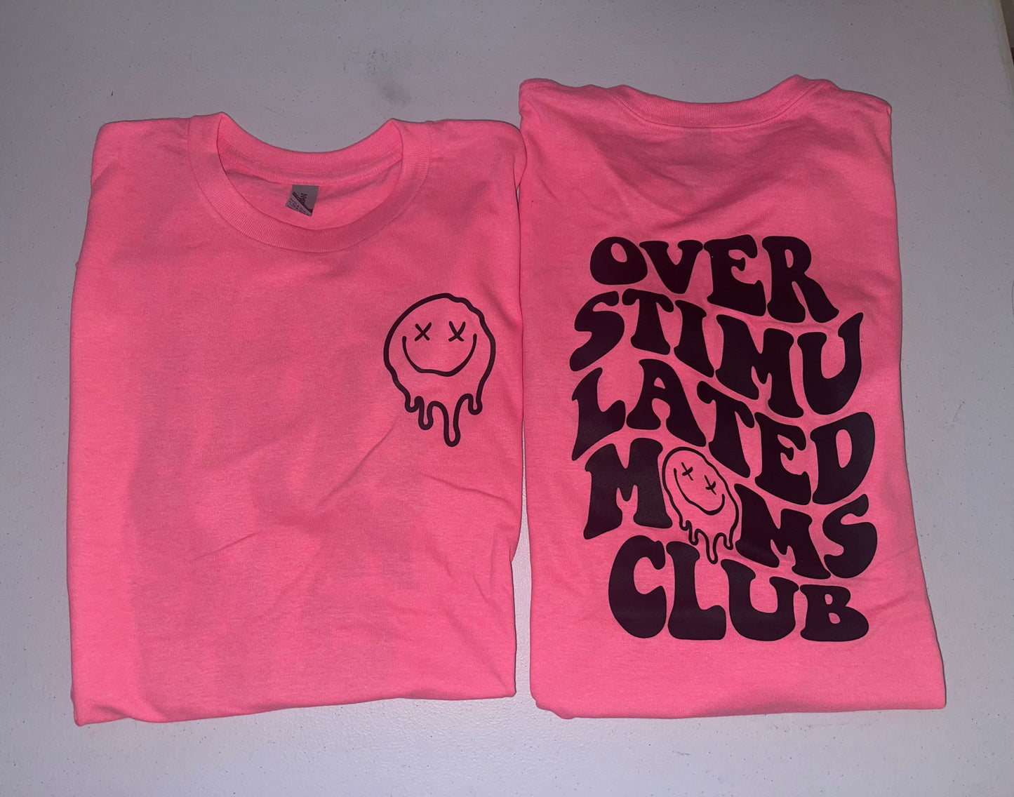 Overstimulated Moms Club Tee