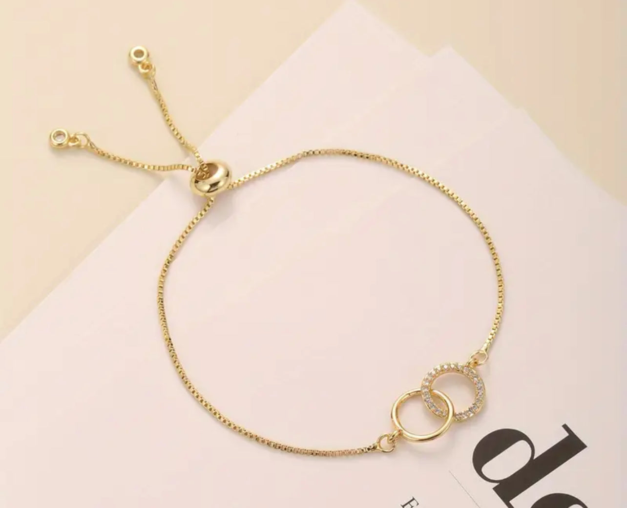Double Circle Bracelet