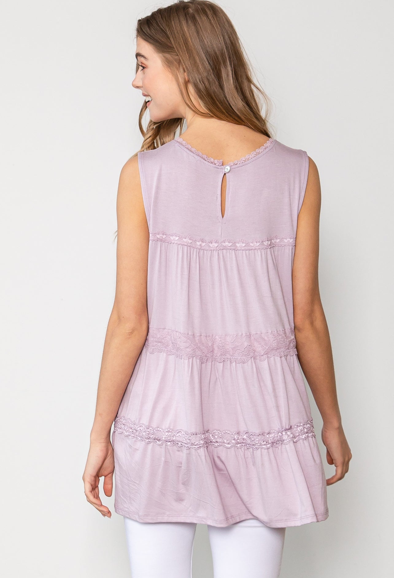 The Lila Top - Lavender