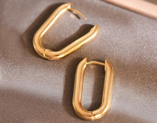 Gold Hoop Earrings