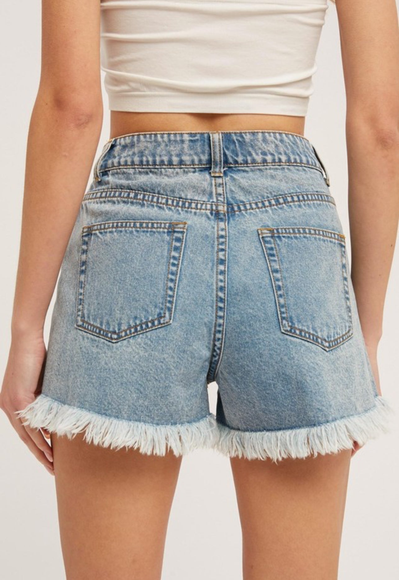 Runnin’ Errands Denim Shorts