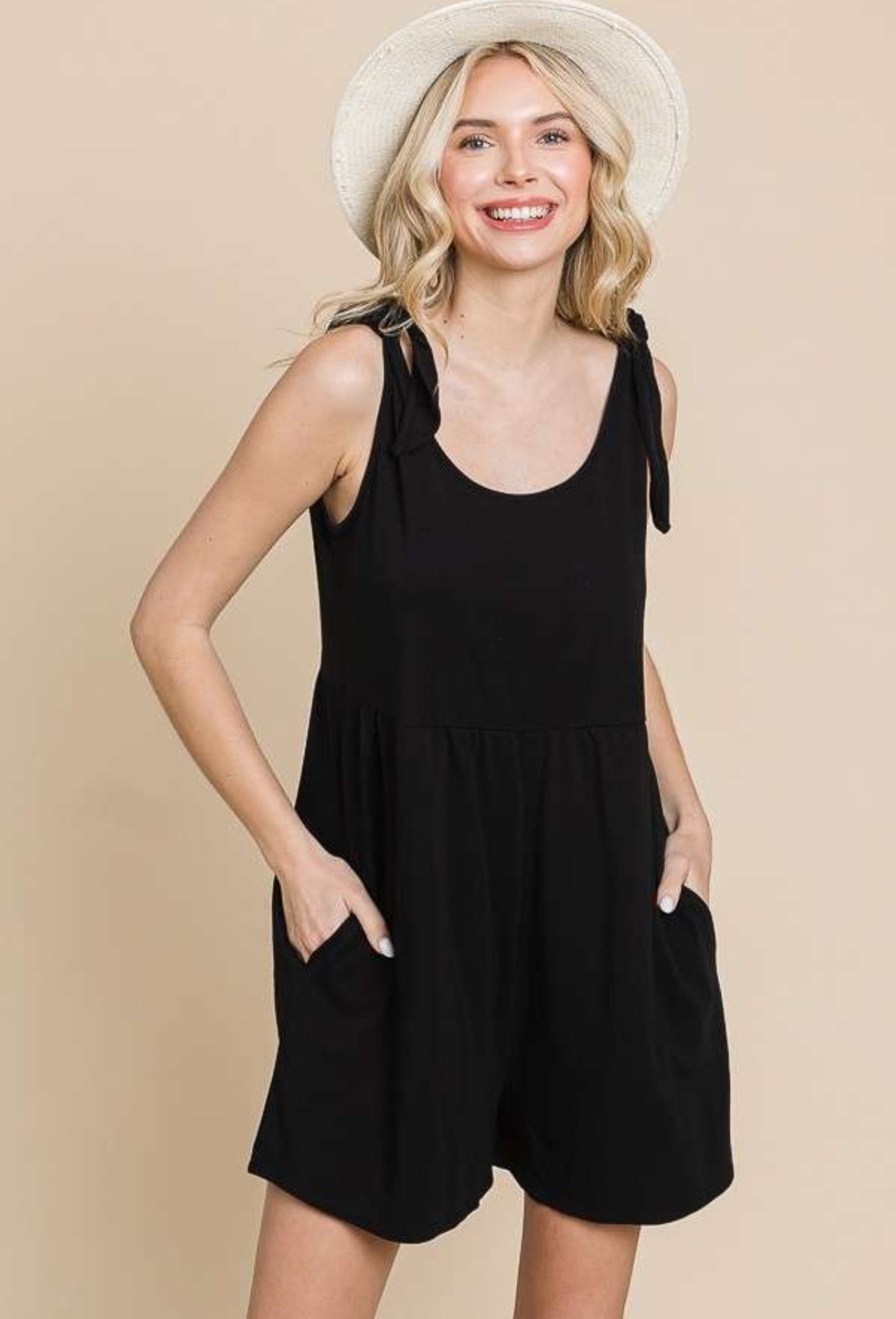 Summertime Romper - Black