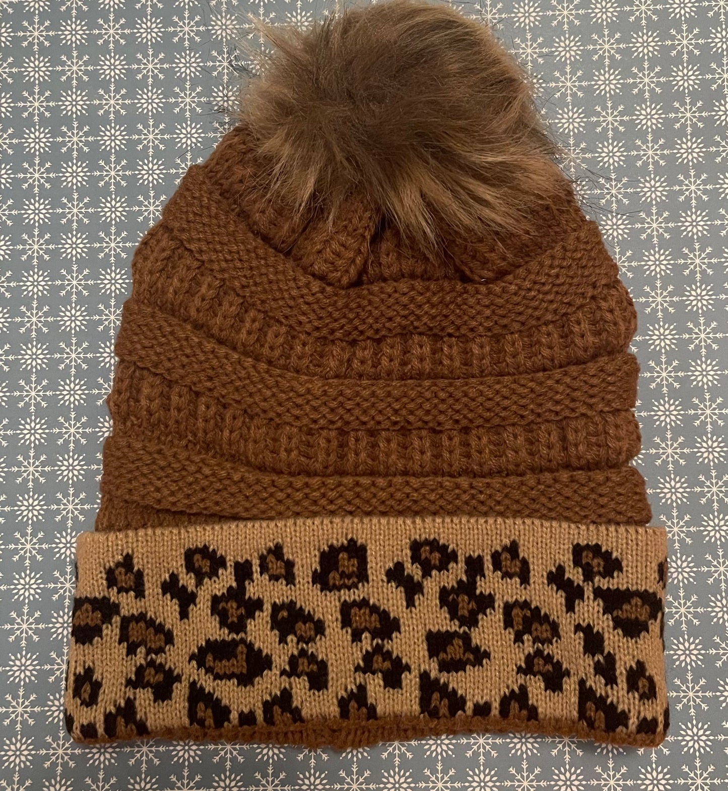 Leopard Beanie