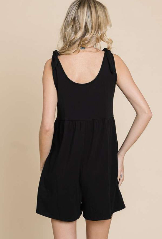 Summertime Romper - Black