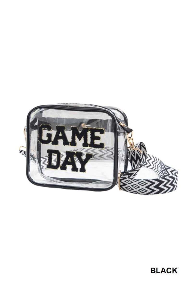 Game Day Transparent Crossbody Bag