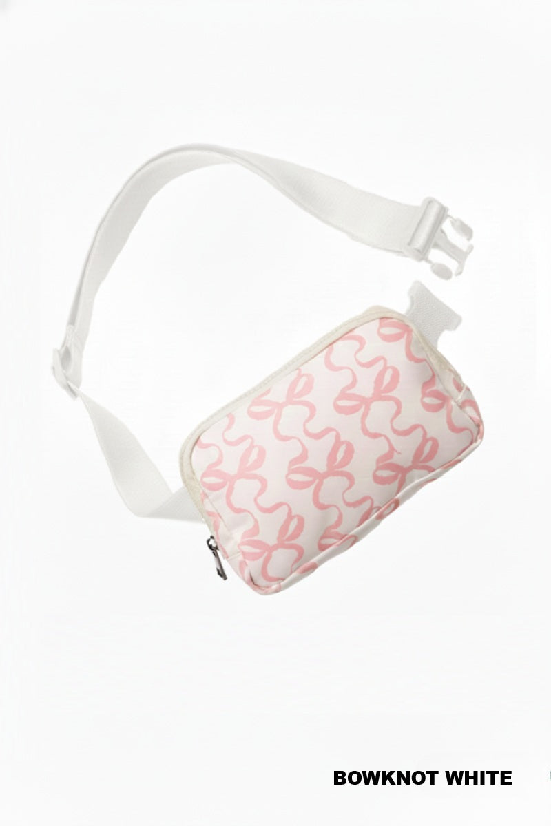 Everywhere Cross Body Fanny Pack Belt Bag - 3 Patterns