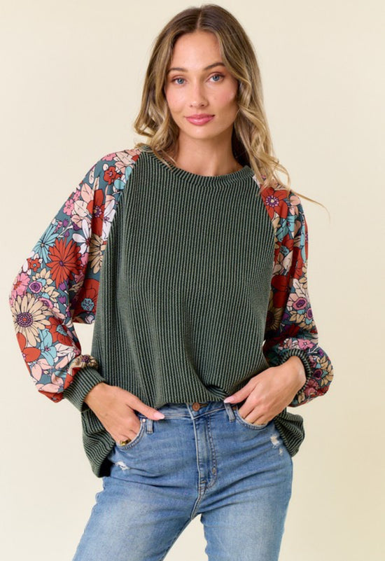 Dalia Floral Top