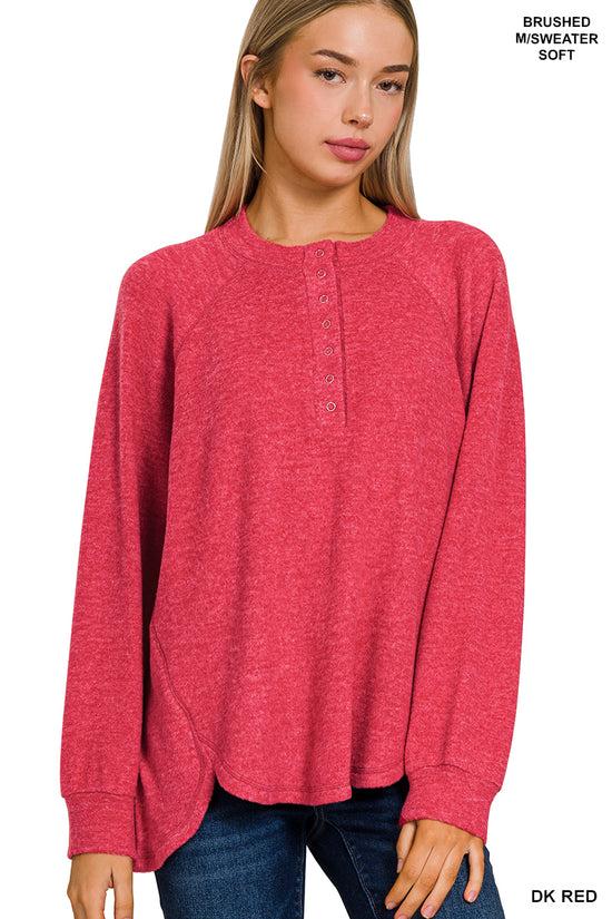 All Day Ease Henley Top