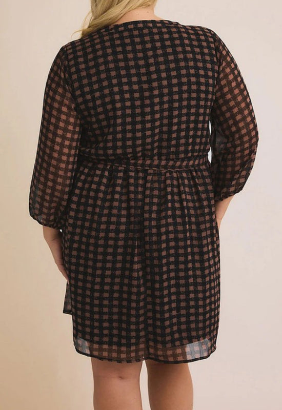 Picture This Checkered Dress