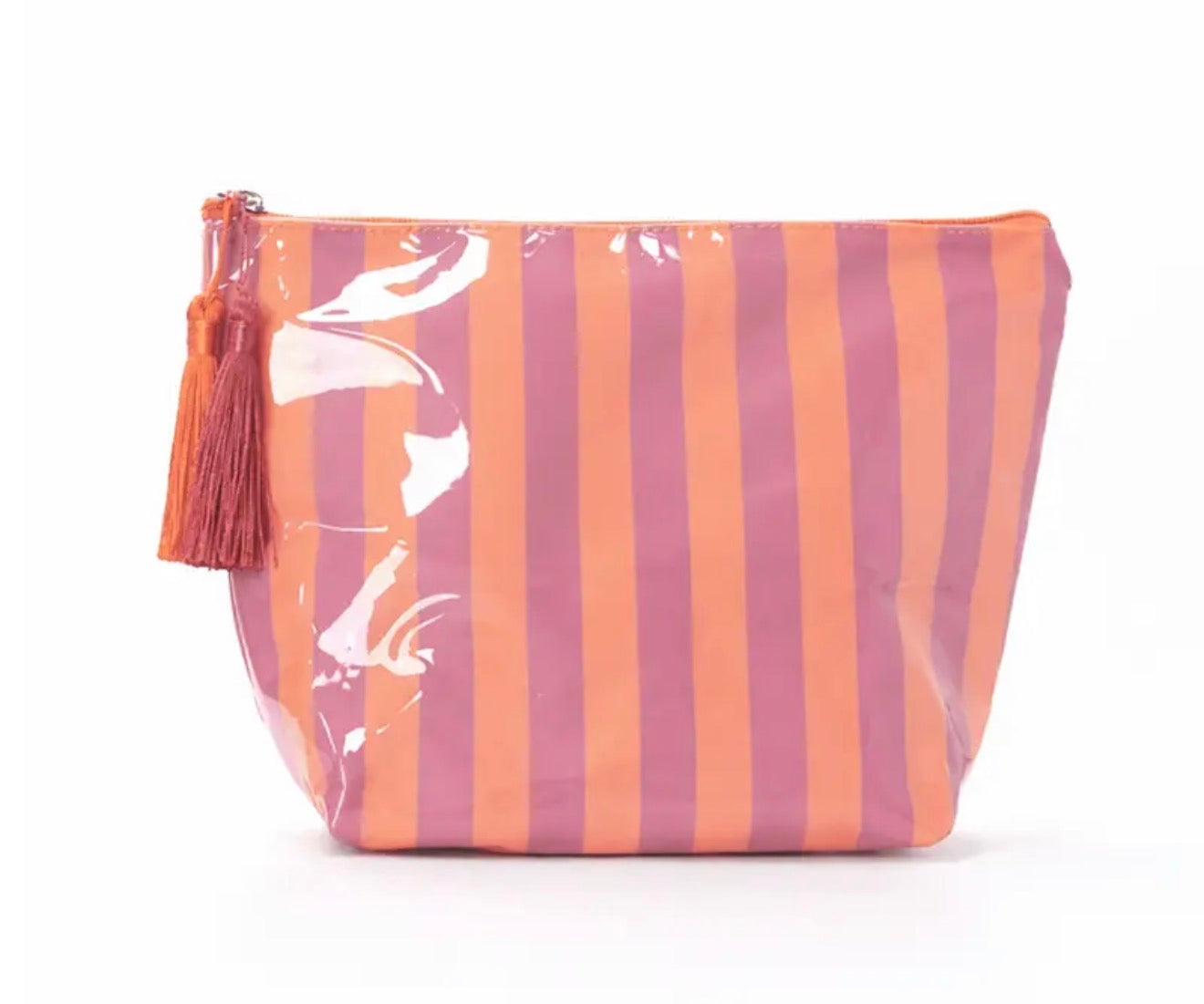 Striped Makeup Bag •2 Colors•