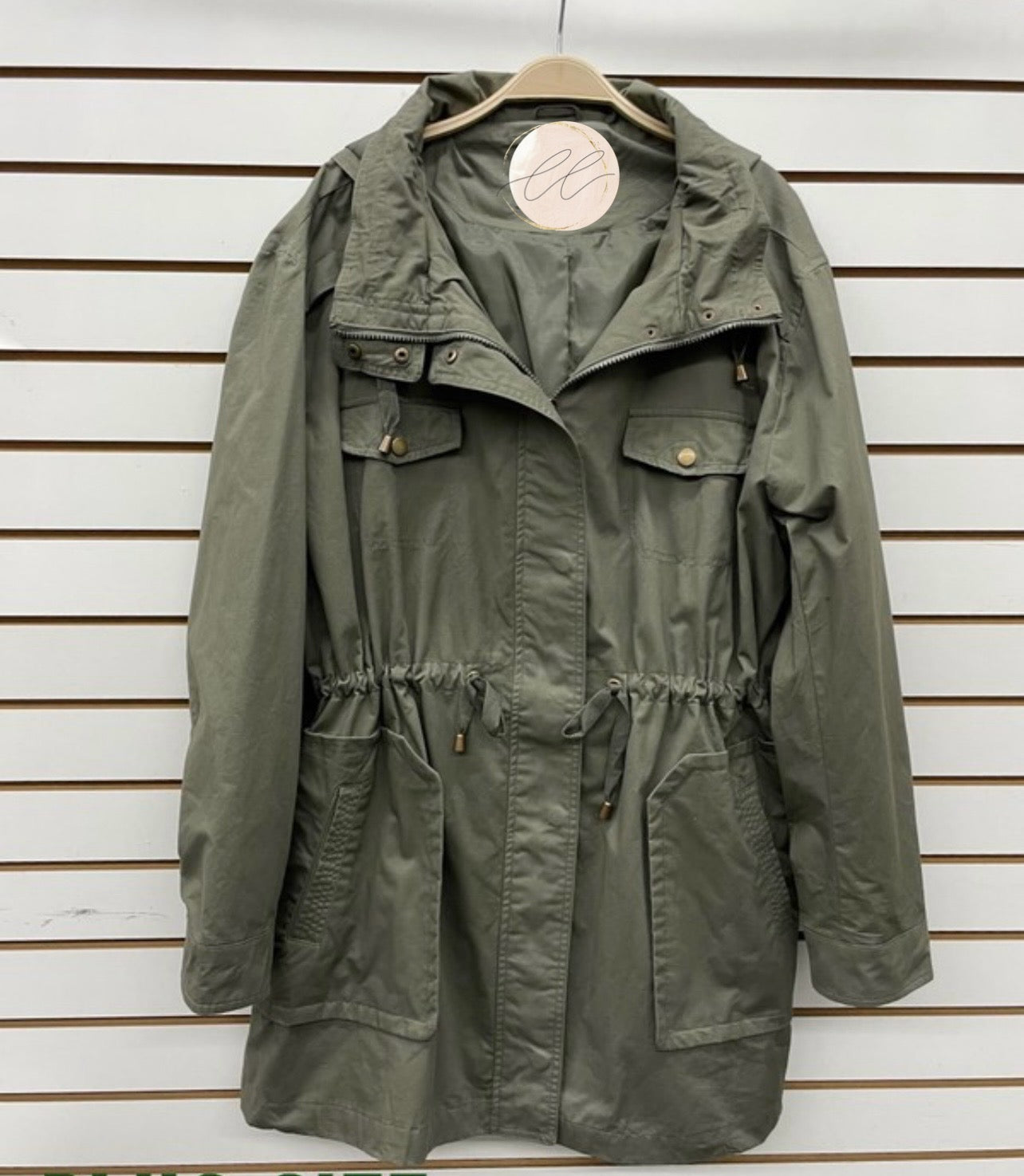 Lily Utility Jacket - Olive