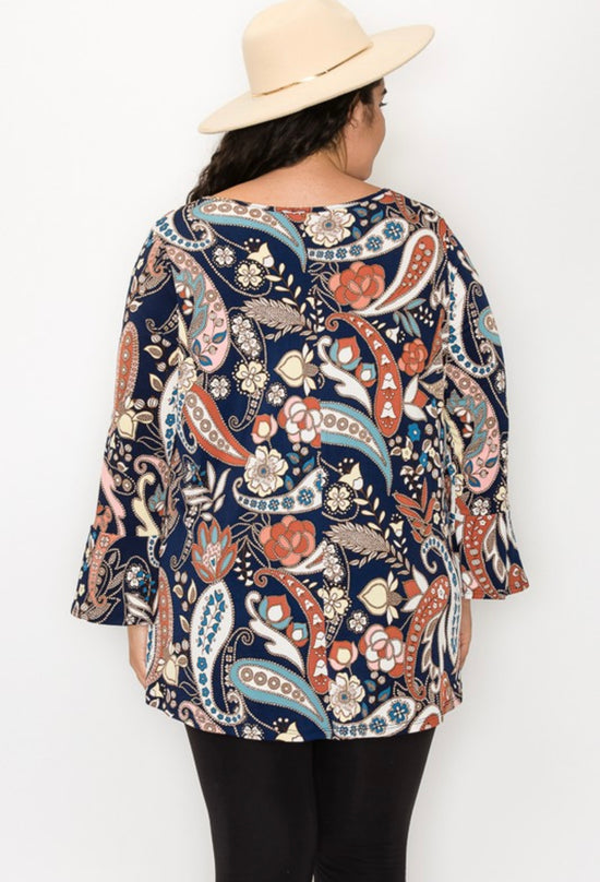 Pretty In Paisley Top