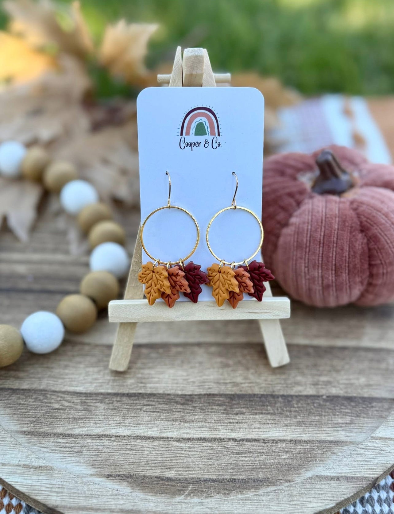 3 Leaf Earrings