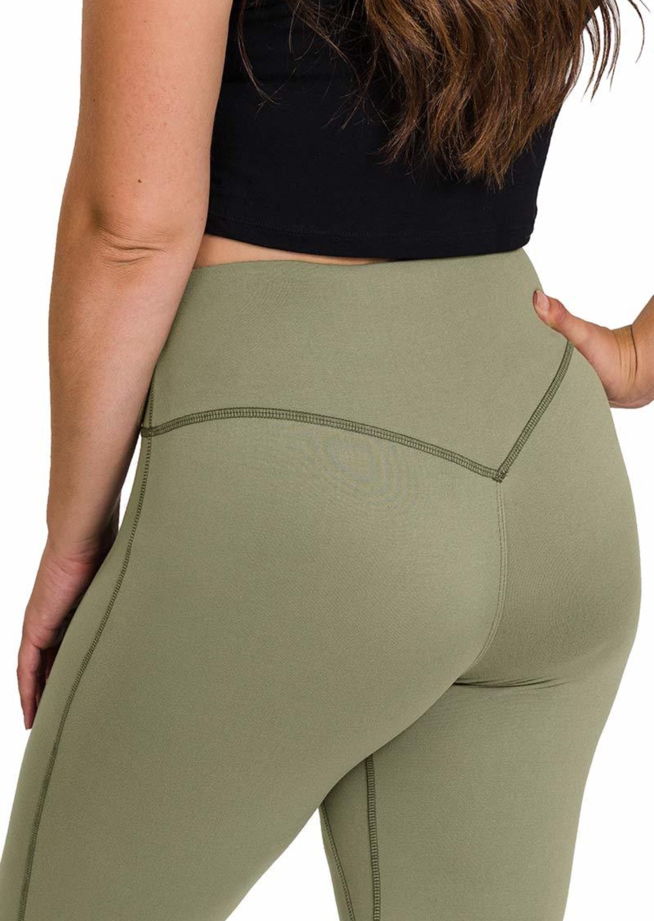 Microfiber Brushed Full Length Leggings