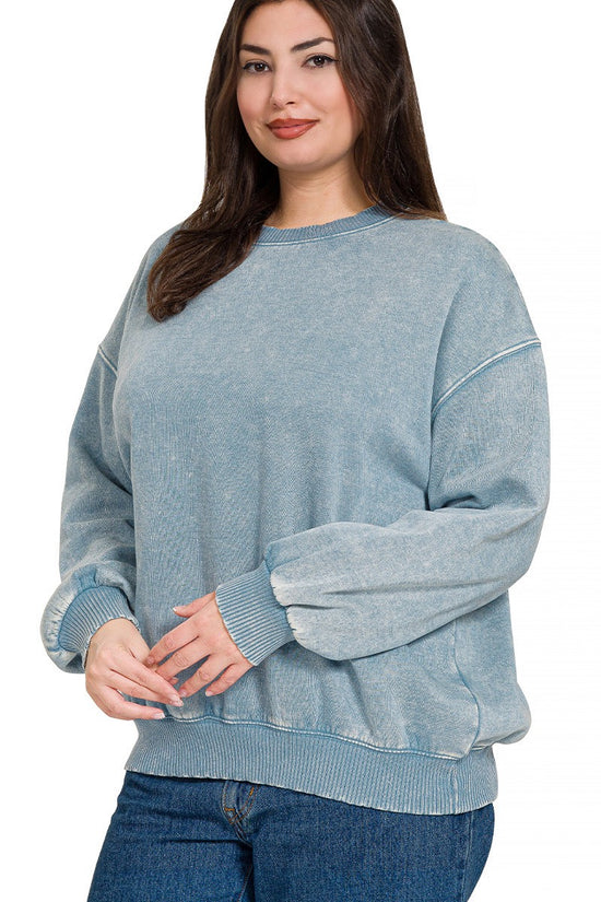 Winter Blues Pullover