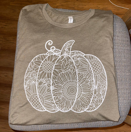 Sunflower Pumpkin Tee