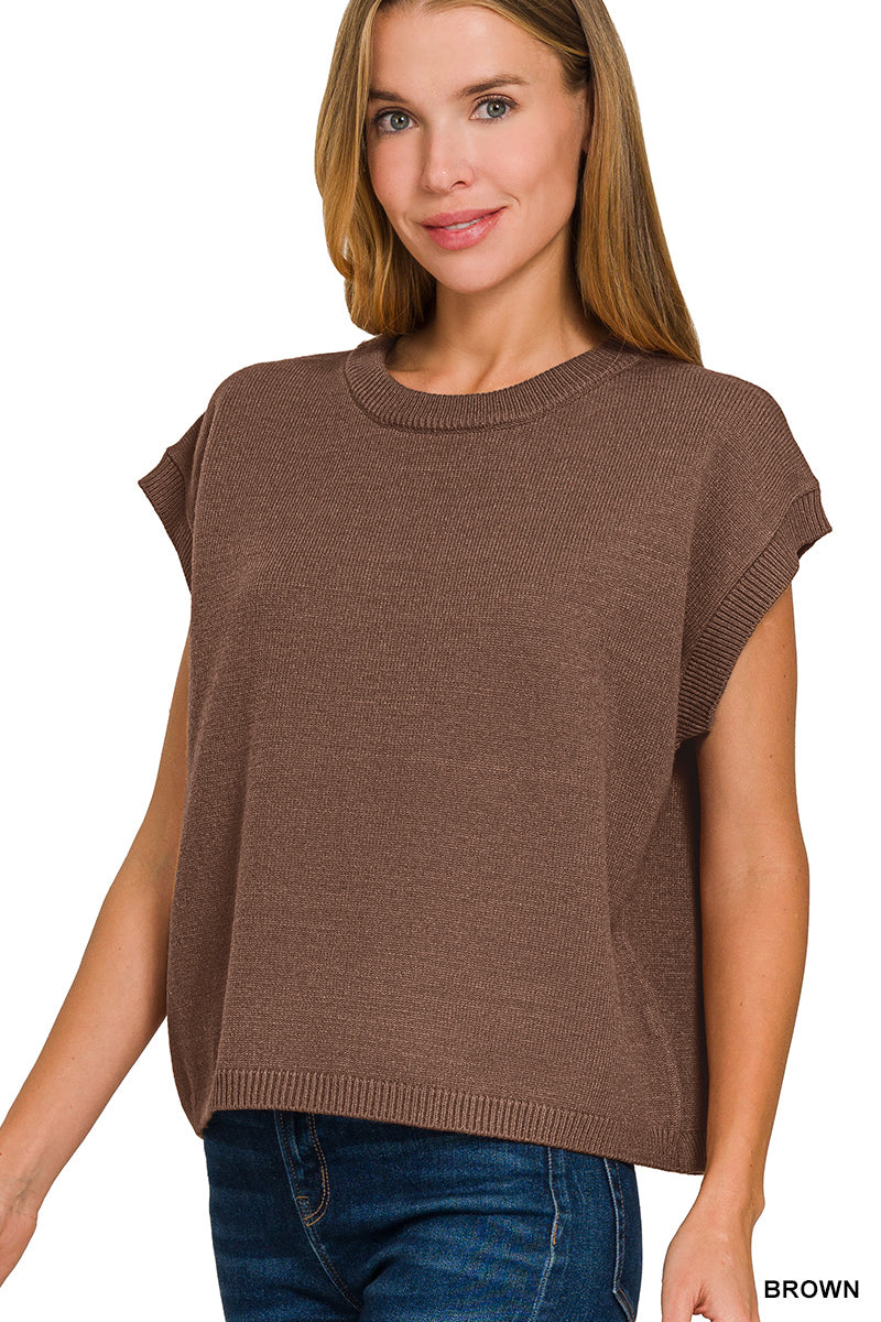 Live Your Life Sweater Vest •6 Colors•