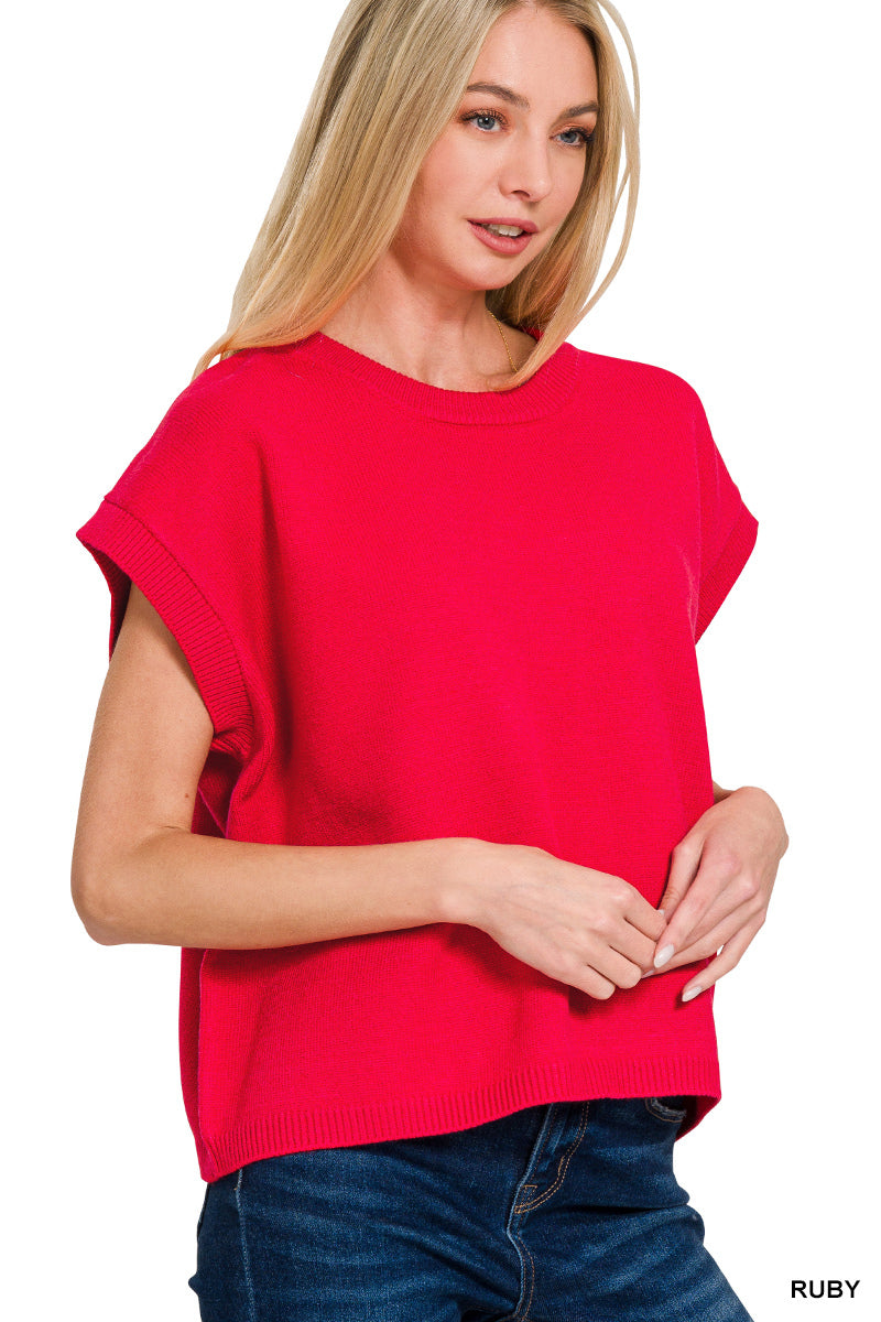 Live Your Life Sweater Vest •6 Colors•