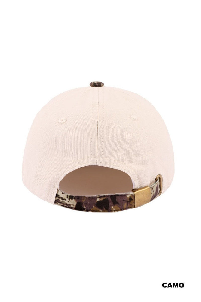 Coquette Bow Camo Hat