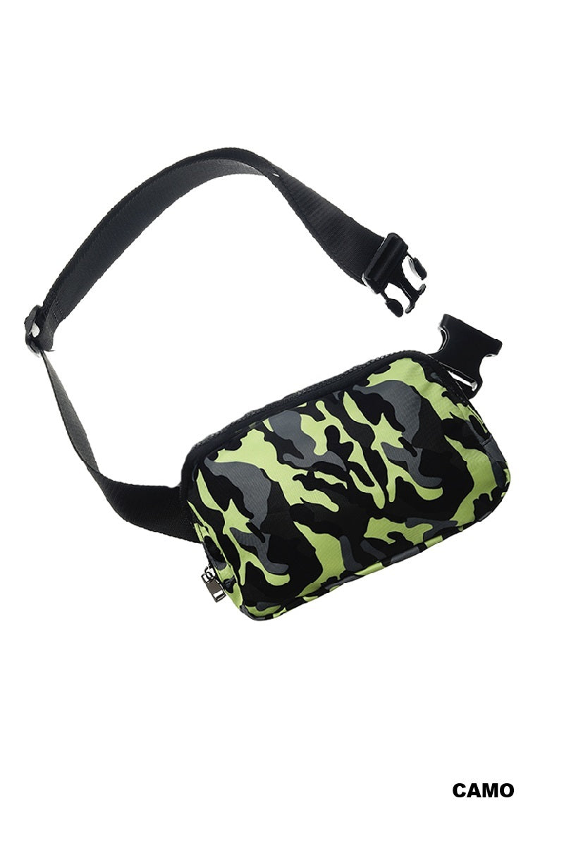 Everywhere Cross Body Fanny Pack Belt Bag - 5 Patterns