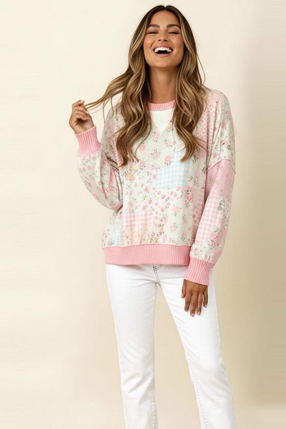 Totally Unique Pullover - Pink
