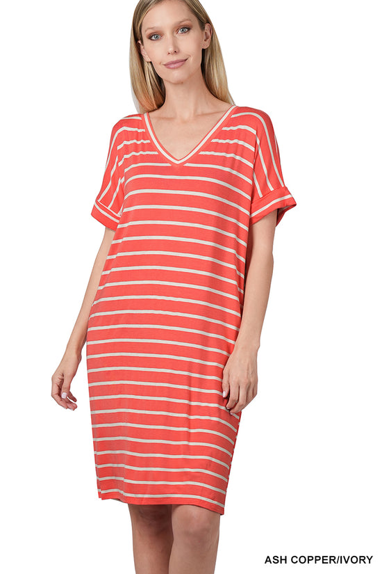 The Kara Stripe Dress