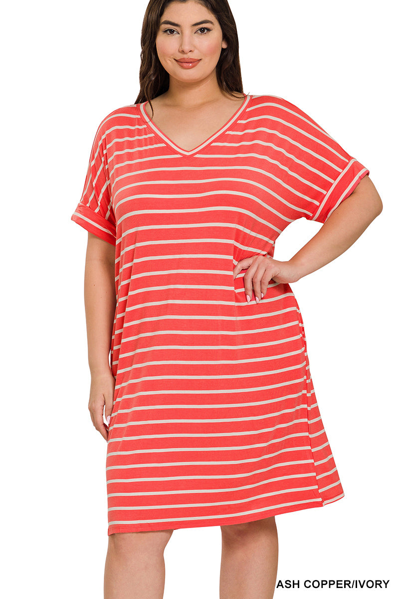 The Kara Stripe Dress