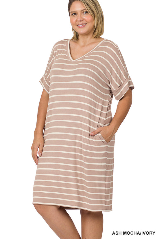 The Kara Stripe Dress