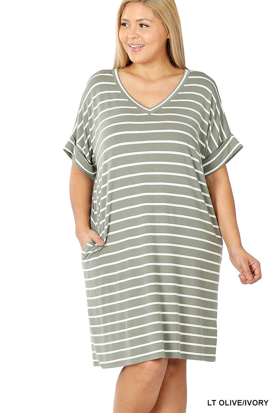 The Kara Stripe Dress