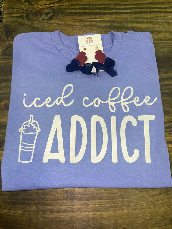 Iced Coffee Addict Tee